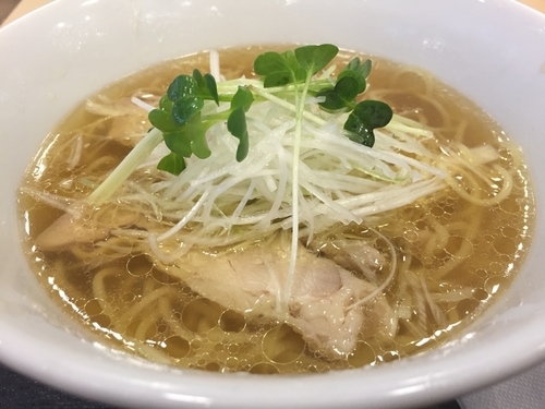 「鶏塩ラーメン 780円」@中央自動車道 談合坂SA 上りフードコートの写真