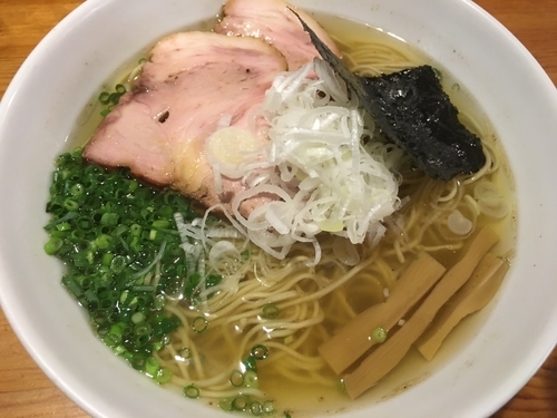 「煮干しそば    塩    チャーシュー増し」@喜乃壺の写真