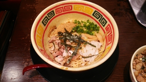 「あえそば(まぜちゃん)」@東京じゃんがら ecute上野店の写真