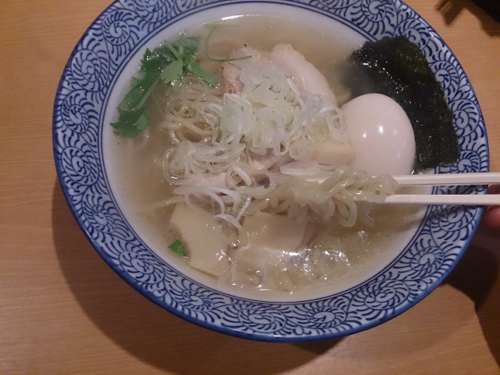 「味玉淡麗鶏そば」@麺匠 清兵衛の写真