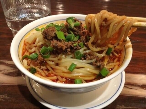 「担々麺(500円)」@福満園 マークイズみなとみらい店の写真