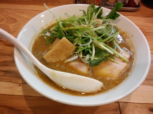 「大人のらーめんイカ煮干しビター（限定）」@らーめん カッパハウスの写真