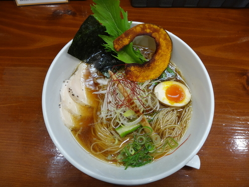 「魚介だしらぁ麺」@暁製麺の写真