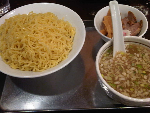 「つけ麺 (2玉, 900円)」@むらもとの写真