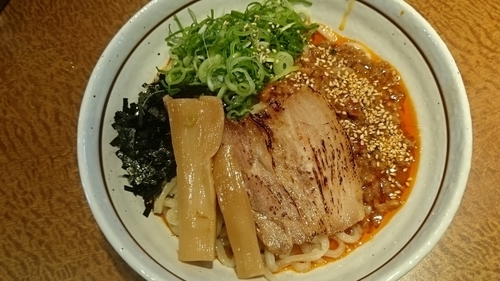 「坦々まぜそば」@麺屋やまひで 四日市店の写真