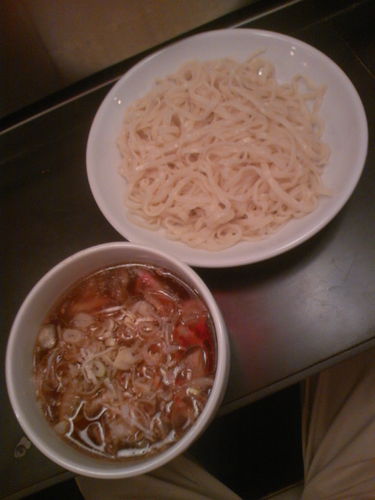 「つけ麺８８０円」@肉蔵でーぶの写真