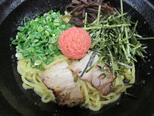 「明太まぜそば　「800円」」@元祖博多中洲屋台ラーメン 一竜 茨城店の写真