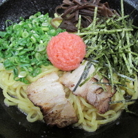 明太まぜそば　「800円」