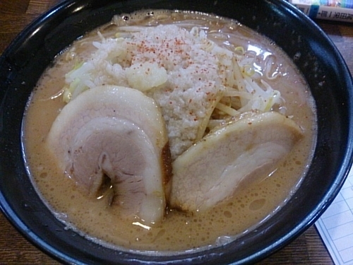 「がっつり味噌」@ラーメンいっこく 燎原の火の写真