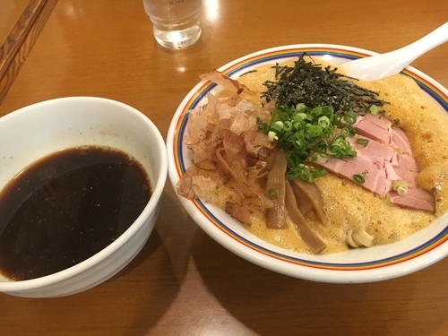 「（限定）冷し納豆つけ麺【900円】」@ラーメン暁（＾＾）の写真