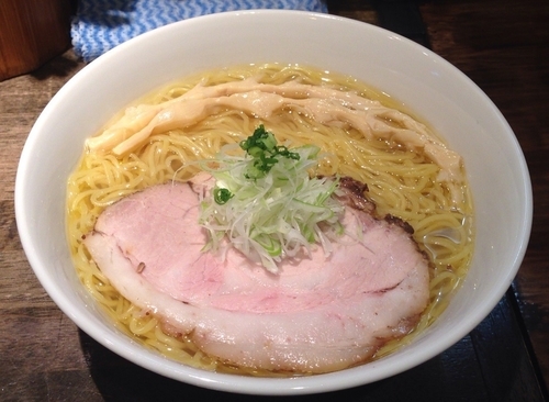 「塩青唐辛痛麺(マイルド･モモ肉･2辛)中盛」@元祖一条流がんこ 長津田分店の写真