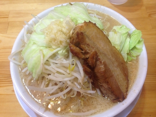 「男気味噌（大盛）」@らーめん まるはちの写真