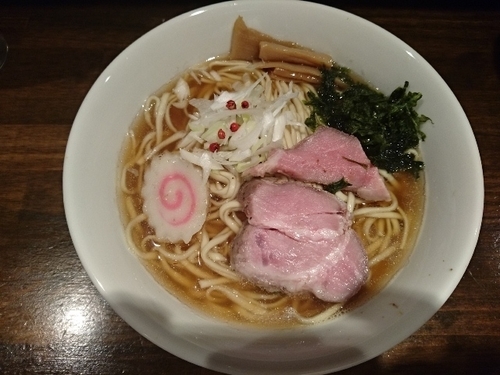 「SNS限定 淡麗煮干支那そば(中)」@煮干専門 中華そば 平八の写真