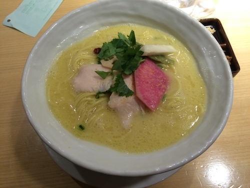 「鶏白湯そば 大盛り」@銀座 篝の写真