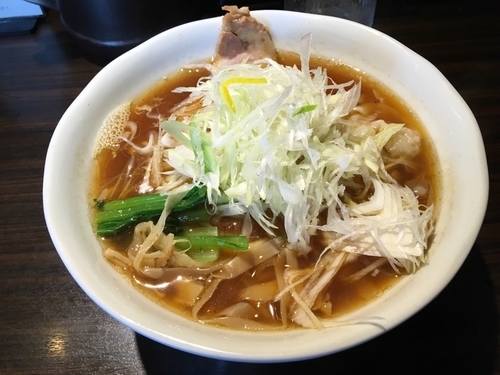 「ワンタン麺 大盛り」@麺や 豊の写真