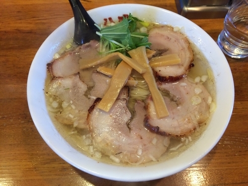 「塩麹チャーシューメン大盛り」@八戒の写真