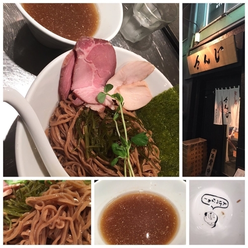 「昆布水つけそば＋大盛」@さんじの写真