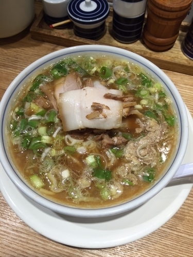 「醤油バラそば　780円」@玉 バラそば屋 中野店の写真