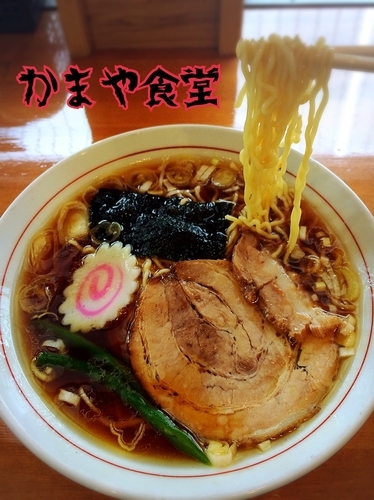 「中華そば¥600」@かまや食堂の写真