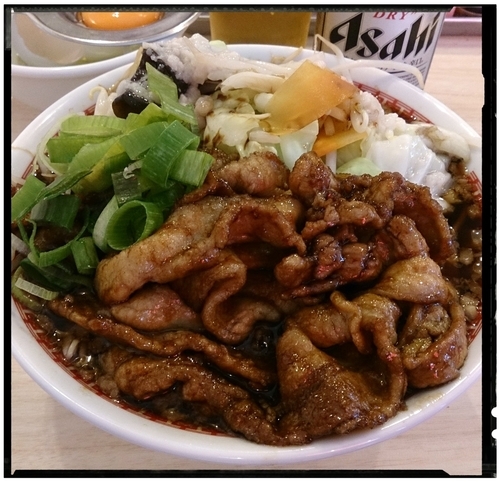 「野菜肉汁麺 980えん」@肉汁麺ススム 秋葉原本店の写真