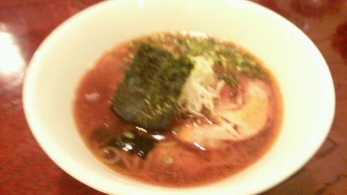 「海老そば「醤油」　760円」@青山清湯そば 青ノ樹の写真