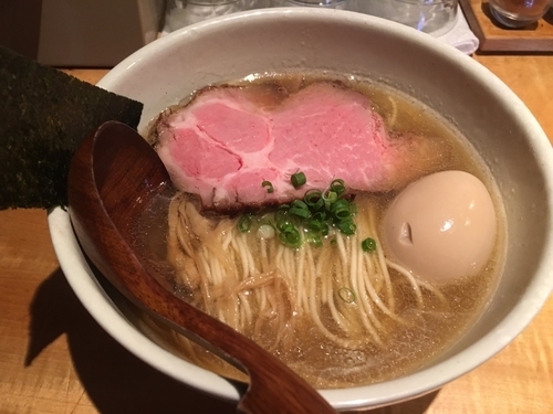 「味玉そば」@中華蕎麦 蘭鋳の写真