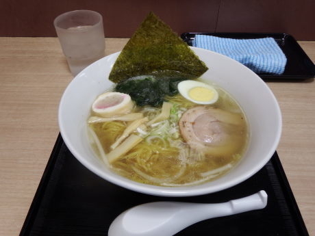 「塩らーめん」@らーめん一心 真栄店の写真