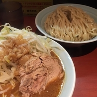 中つけ麺、麺少なめ