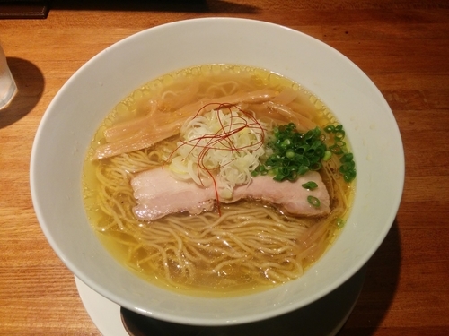 「塩らーめん　700円」@麺や 流れ星の写真