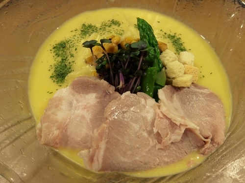 「もろこしの黄金冷やし和えそば　　980円」@鯛塩そば 灯花 本店の写真