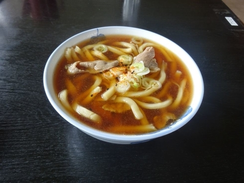 「肉うどん」@さぎり荘の写真