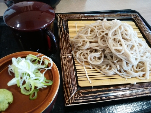 「三分の一湧水もりそば」@中央道 （下り）八ヶ岳パーキングエリアの写真