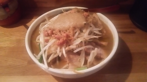 「味噌チャーシューメン（野菜大盛）」@味噌麺処 楓の写真