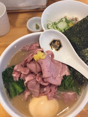 「濃厚真鯛らーめん 雑炊セット」@真鯛らーめん 麺魚の写真