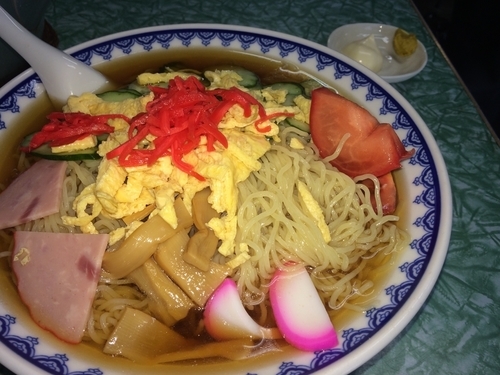 「冷やし中華(大)」@みのや食堂の写真