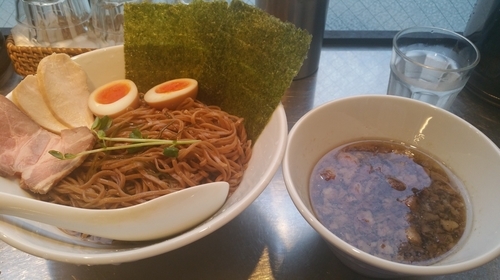 「【夜数量限定】髄と昆布のどつきあい(900)＋味玉(100)」@さんじの写真