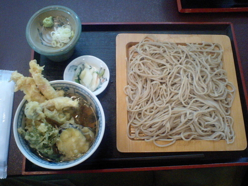 「天つけそば　1000円」@信濃江の写真