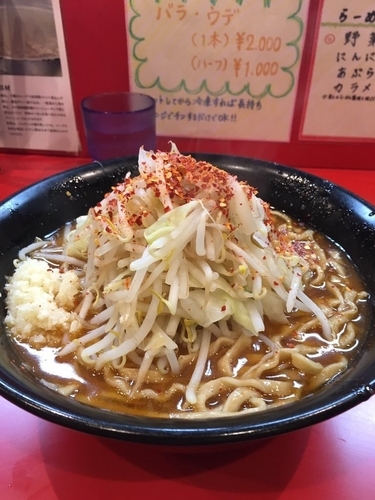 「辛いラーメン800円」@麺屋 桐龍の写真