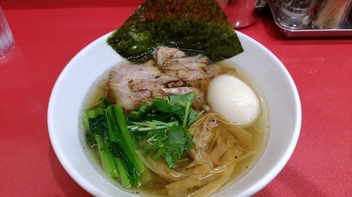 「極清湯 塩【開店１周年記念限定】」@麺喰屋 澤 江戸川R14号本店の写真