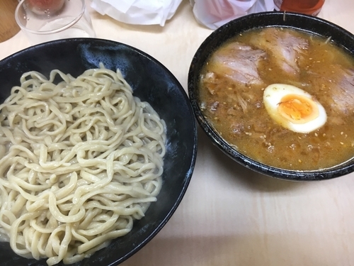 「味噌つけ麺【800円】」@ラーメン二郎 京成大久保店の写真