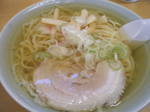 「ラーメン580円(+餃子260円)」@らーめん 大金の写真