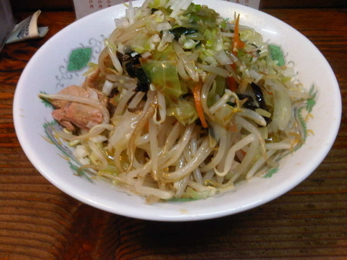 「ごった煮そば(600円)」@らーめん 山小屋 大森北店の写真