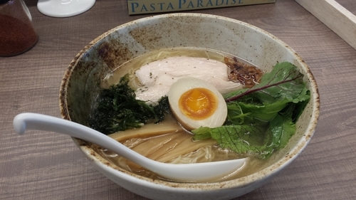 「【限定】金目鯛の冷製麺750円」@東大和ラーメン大冬樹Season2の写真