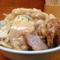 豚入りラーメン ヤサイアブラ