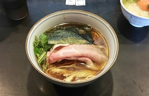 「煮干そば」@中華そば 四つ葉の写真