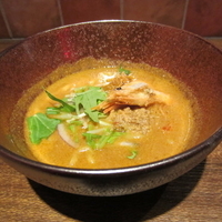 〆の海老ラーメン　７５０円