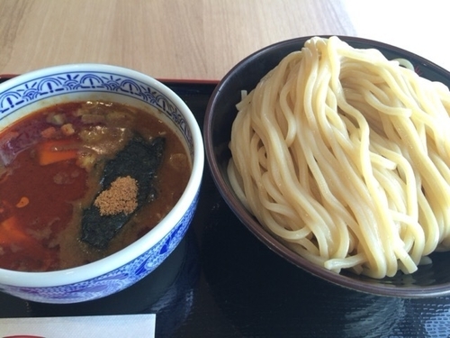 「辛つけ麺 ￥７８０」@つけ麺専門店 三田製麺所 セブンパークアリオ柏店の写真