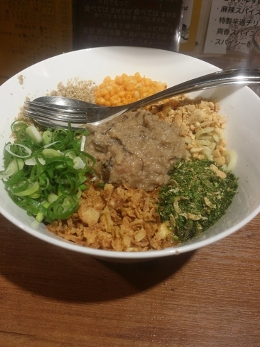 「豚まぜそば(中盛50円)」@まぜそば 三ツ星の写真