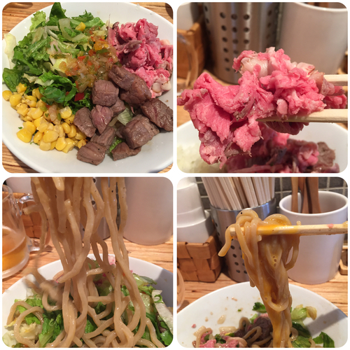 「【SR7コラボリレー】焦がし醤油国産和牛脂そば¥1000」@NOODLE STOCK 鶴おかの写真