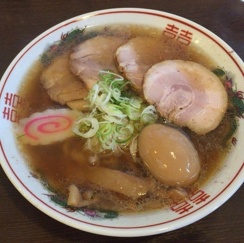 「館林らーめん」@つけ麺 弥七の写真